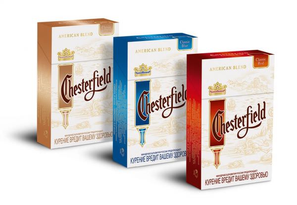 Сигареты Chesterfield, Честерфилд